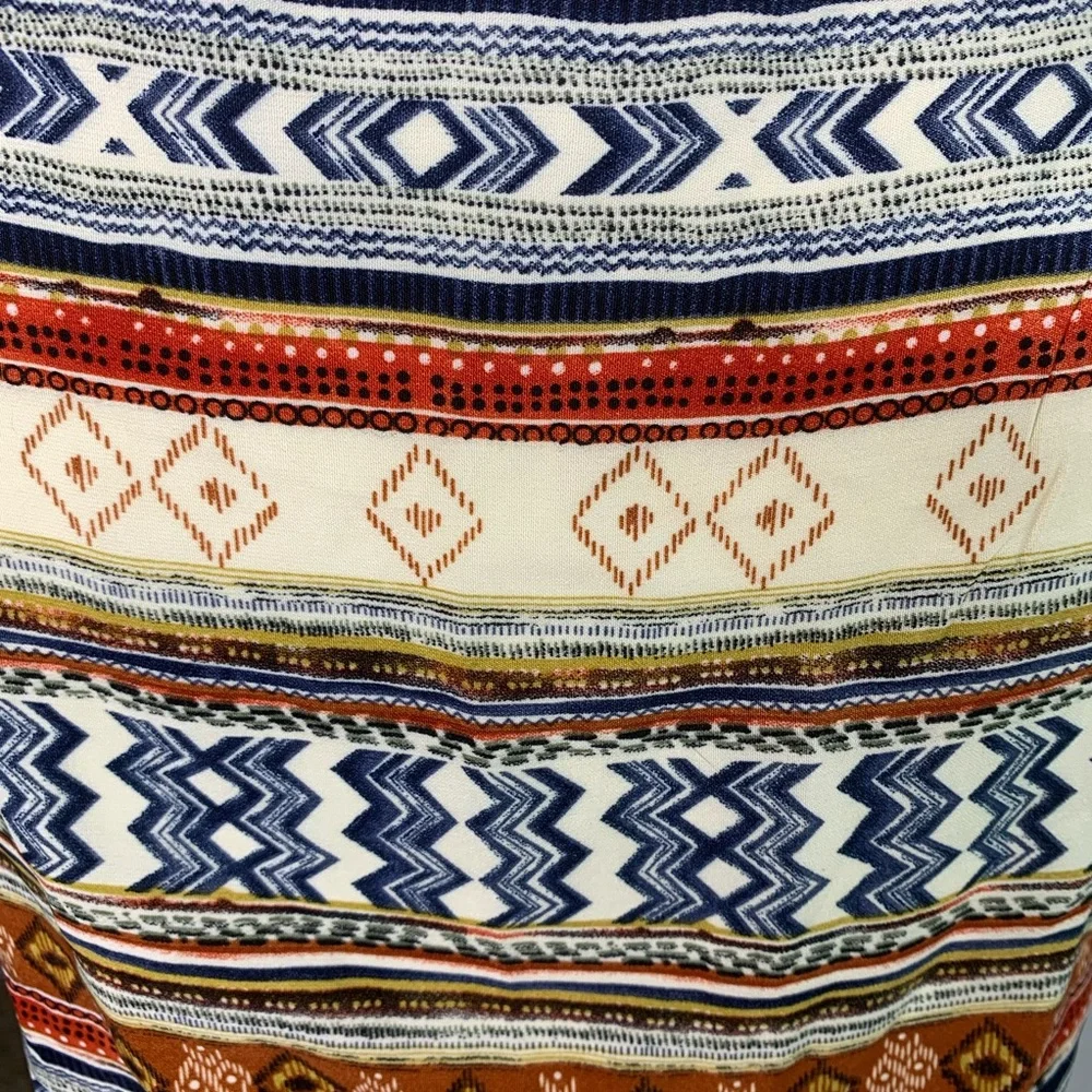 SM Wardrobe Aztec print sleeveless dress - Picture 7 of 11
